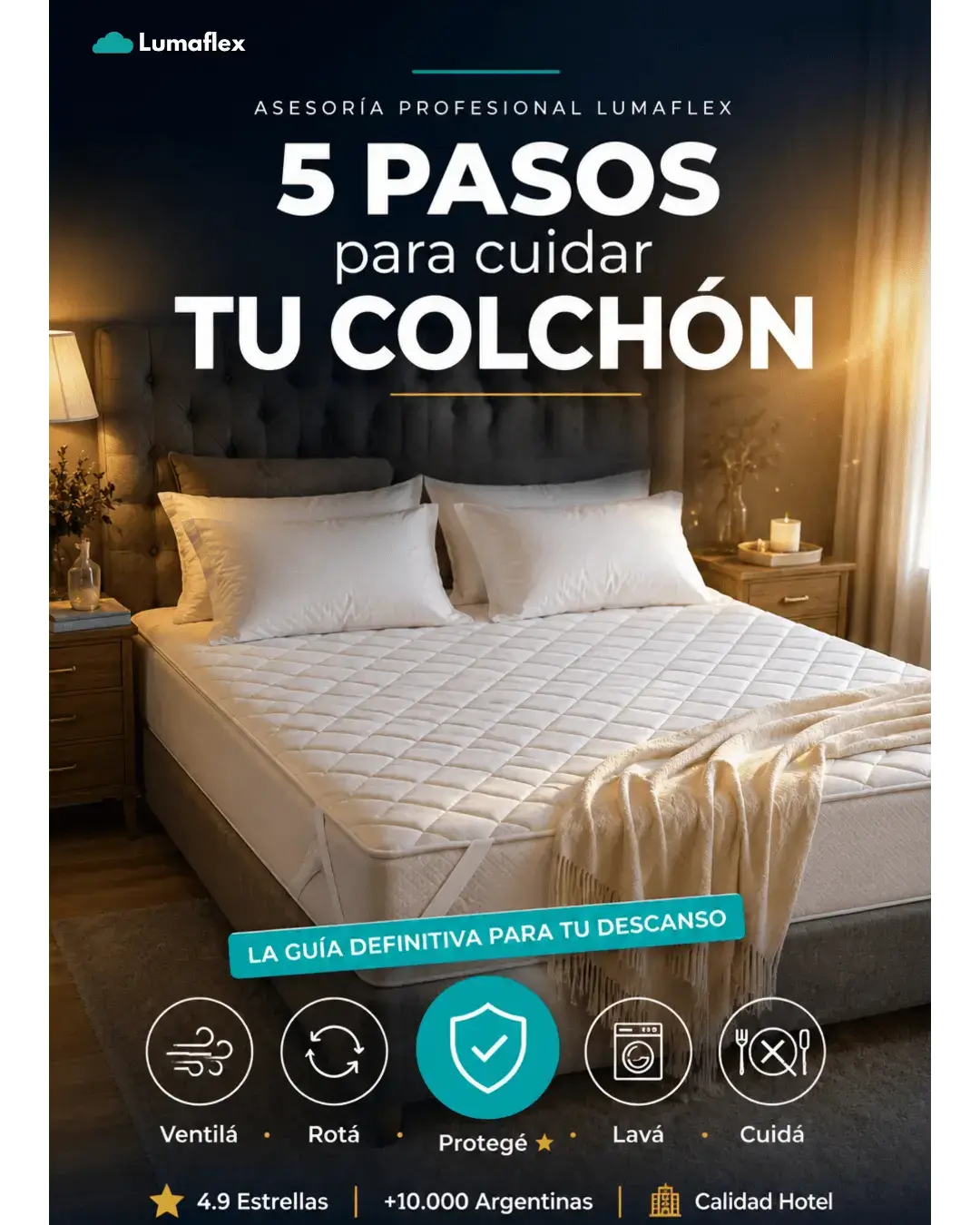 Asesoria 5 Pasos Para Cuidar Tu Colchón