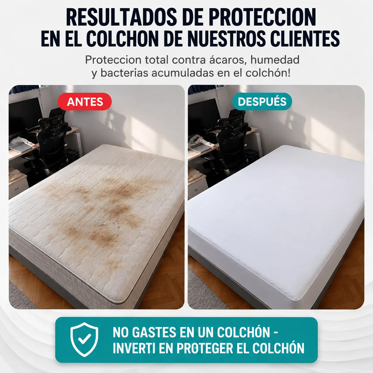 CUBRECOLCHON IMPERMEABLE